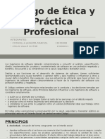Código de Ética y Práctica Profesional