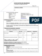 MSDS Sikasil SG 18 PDF