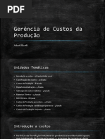 Introdução a Custos
