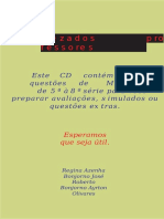 896 Questões de Matemática Do 4º Ao 9º Ano - WORD