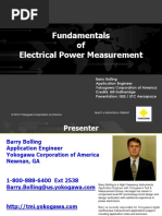 Fundamentals Electrical Power Measurement PDF