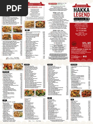 Ellesmere Hakkalegend Takeout Menu PDF Curry Thai Cuisine
