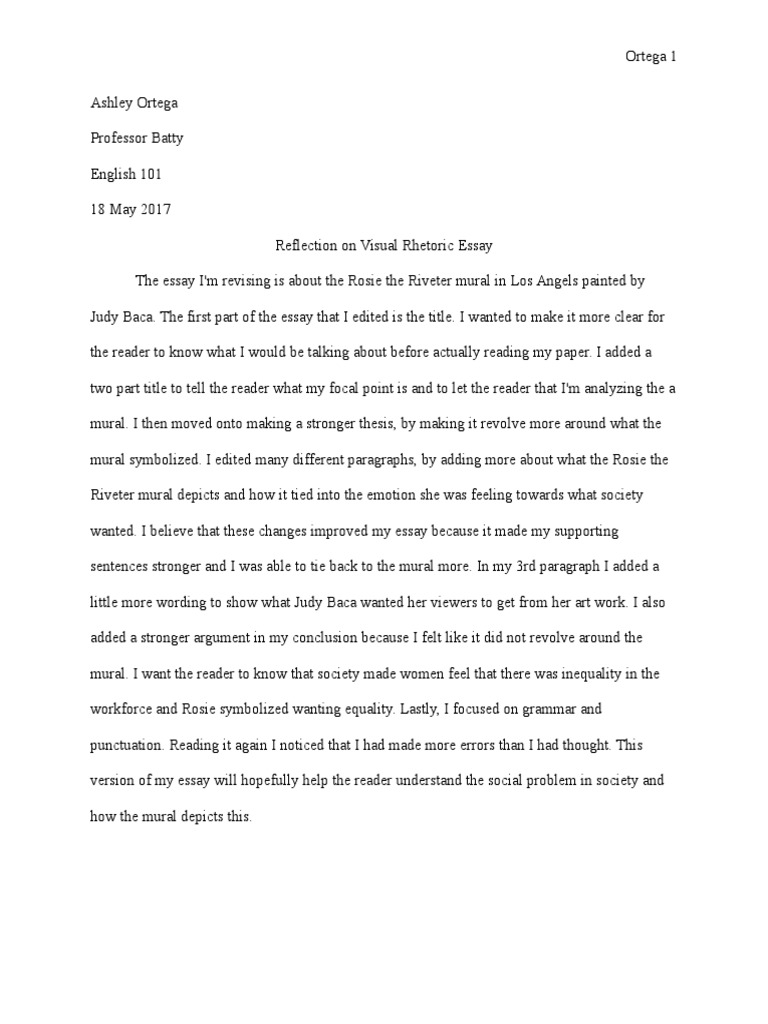 Reflection paper template word image