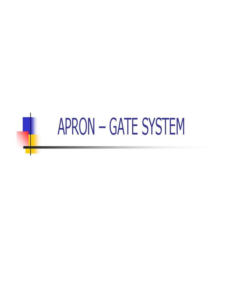 Sistem Apron dan Gate Pesawat | PDF | Bisnis | Teknologi & Rekayasa