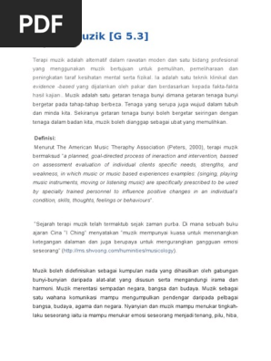 Terapi Muzik  PDF
