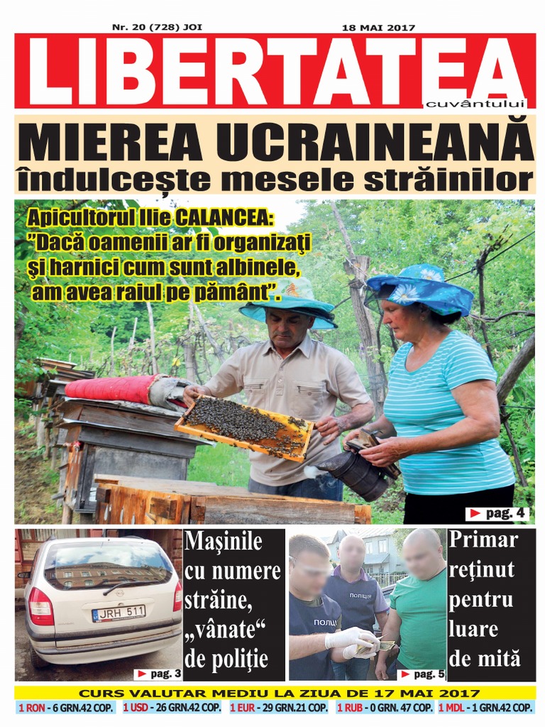 Libertatea Cuvantului Nr 20 18 Mai 2017