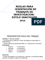 Reglas para Presentacion de Trabajos 09.07.12