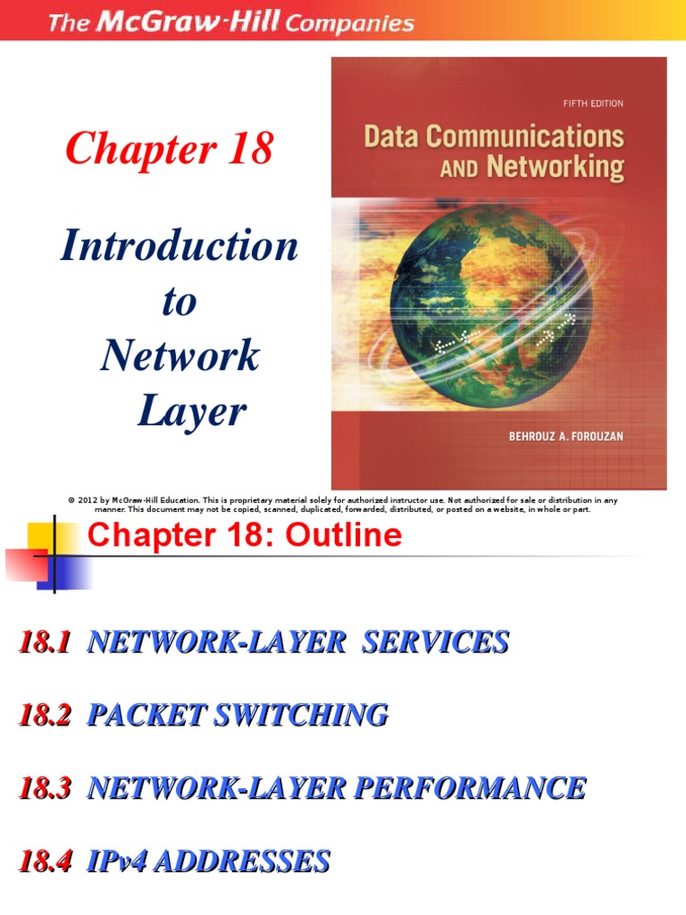 Chapter 18 | PDF | Ip Address | Computer Network