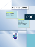 Term Paper - Universal Jeans Limited