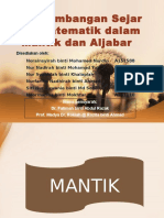 Perkembangan Sejarah Matematik dalam Mantik dan Aljabar latest2 faredit.pptx