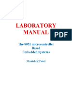 Laboratory - Manual For 8051