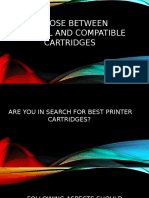 Choosing Printer Cartridges
