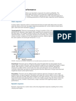 Control Valve Performance