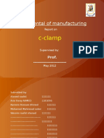 C-Clamp: Fundamental of Manufacturing