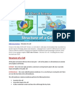 CBSE Class 8 Structure of A Cell