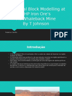 Structural Block Modelling at BHP Iron Ore’s