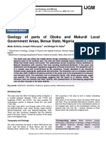 PDFGeology of Parts of Gboko and Makurdi Local Government Areas, Benue State, Nigeria