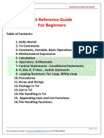 TCL - Reference - Guide - v1 Jan 11 2017 - Prepared by Digitronix Nepal