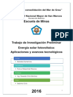 Energía Solar Fotovoltaica Aplicaciones y Avances Tecnológicos