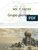 Aprendí y Decidí