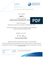 Cat 1 Certificate