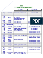 RSC Fixtures 20xx