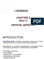 Chap 2 1 Crystal Defects