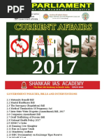 IAS Exam Current Affairs Study material May 2017 - Vol 3