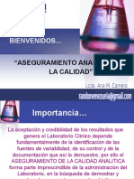 aseguramientoanaliticodelacalidad-131028105222-phpapp01