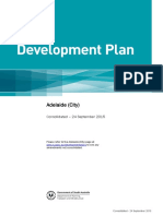 Adelaide Council Development Plan