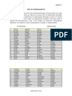 Test de Temperamento