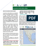 Hoja Informativa - Escenarios - Cambio Climatico