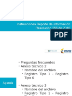 Diapositivas Resolución 256 Anexos Técnicos