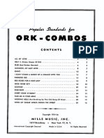 Mills Popular Standards For Ork Combos BB Trumpet Clarinet Tenor Sax For Small Dance Bands PDF