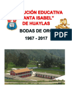 Institución Educativa Pública Santa Isabel de Huaylas