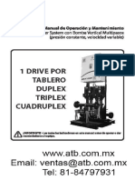 Manual de Operación y Mantenimiento del Booster System