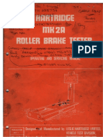 Hartridge Brake Roller Tester MK 2 A