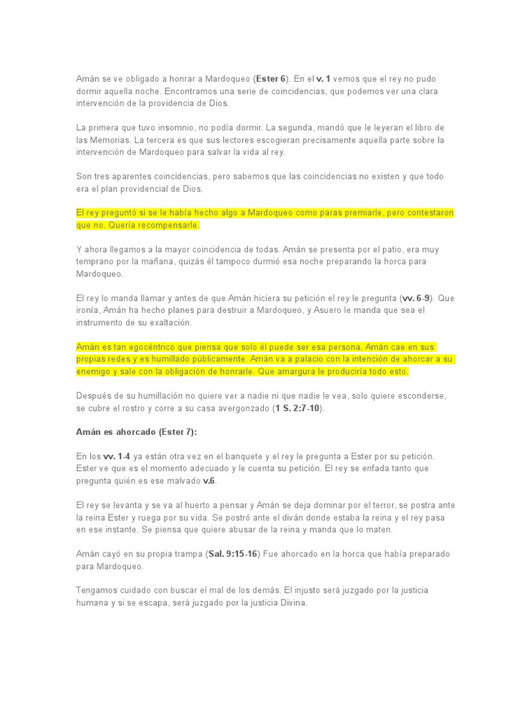 Ester Resumen PDF Libro de Ester Salvación