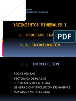 Procesos Ígneos Introducción