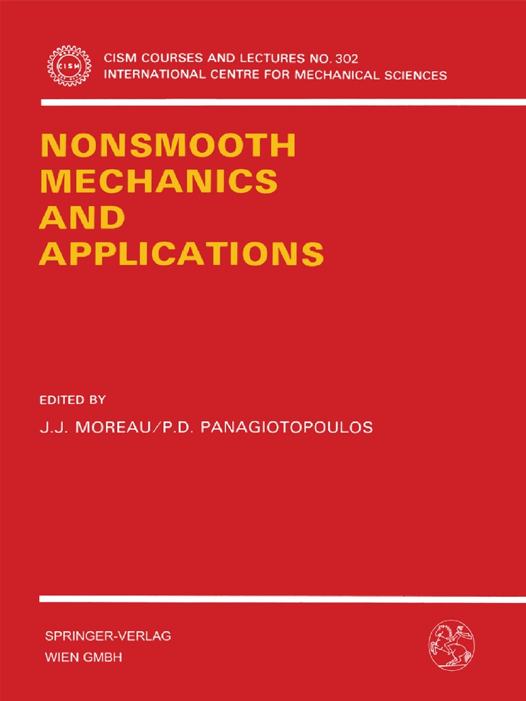 J. J. Moreau, P. D. Panagiotopoulos (Eds.) ) Nonsm | PDF