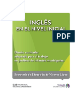 Diseño Curricular de Inglés Adaptado Al Nivel Inicialoficial