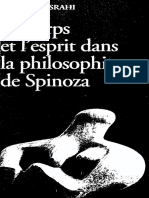 Misrahi Le Corps Et Lesprit Dans La Philosophie de Spinoza