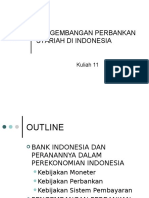 Kuliah 11 Pengembangan Perbankan Syariah Di Indonesia