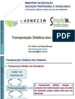 Transposição Didática 10º Simp