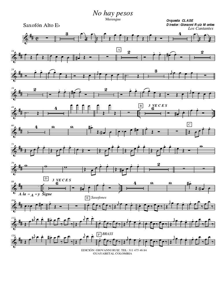 SAXO ALTO .pdf Aerophones de lámina Jazz