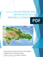 Recursos Naturales Mas Importantes de La Respublica Dominicana