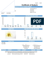 4 Corner Cannabis 1.5 % THC Lab Report