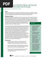 Cleaning up our Drinking Water