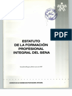 Estatuto de la formación_profesional_integral SENA