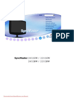 Samsung SyncMaster 2032BW
